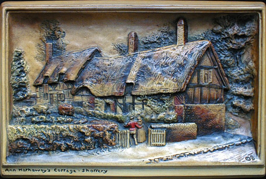 Print - Ann Hathaways Cottage Shottery